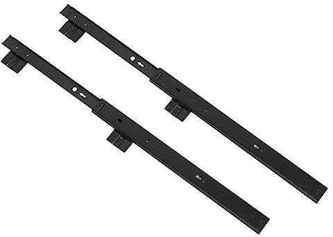 GRADENEVE 1 Pair Practical Keyboard Slide Heavy Duty Ball Bearing Slides Desk Rails Rack Under-Desk Keyboard Tray for Office
