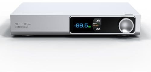 S.M.S.L RAW Pro-DAC1 Decoder Bluetooth 5.1 ES9039MSPRO XU-316 Digital to Analog Convertor (DAC) with Remote Control