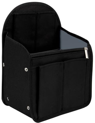Tunejoy Rucksack Organizer Wasserdicht Taschenorganizer Handtasche Tasche Organizer Reiseorganizer Bag in Bag Organizer Innentaschen für Rucksack Schwarz