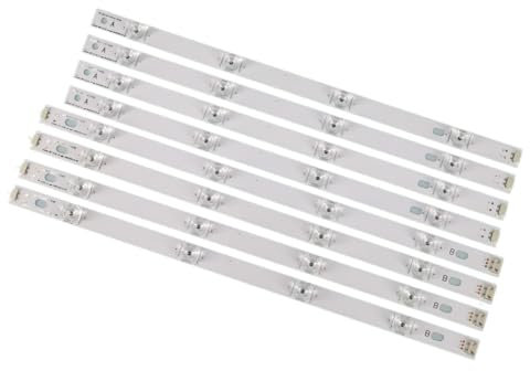 EUETVEXERK 825mm LED Backlight Lamp Strip 8 LEDs Compatible with LG INNOTEK DRT 3.0 42_A/B Type REV01 REV7 131202 42 Inch LCD Monitor 1set TV Light Strip