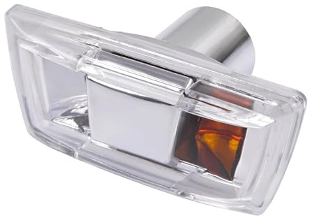 MKAREPART Seitenblinker Rechts Rh Repeater Lampe ohne Lampenfassung und Birne kompatibel mit Opel Astra H Corsa D 13252456 1713418 1713424 13193575