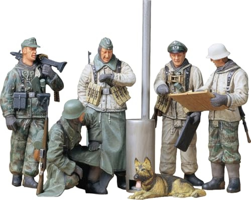 TAMIYA 300035212 – 1: 35 WWII Figures set German soldiers orders (5).