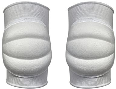 Playwell Deluxe Grueso Mma Acolchado Blanco Rodilleras - Blanco, Small