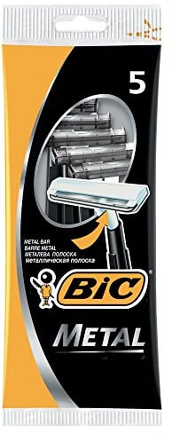 Maszynka do golenia BIC Metal 5 sztuk