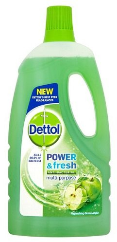 Dettol Power and Fresh Multi Purpose Cleaner Refreshing Green Apple 1 Litre