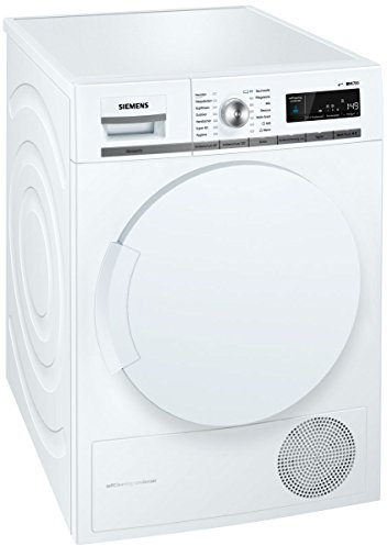 Siemens WT44W5W0 A+++ Freestanding 8kg Front-load Bianco asciugatrice