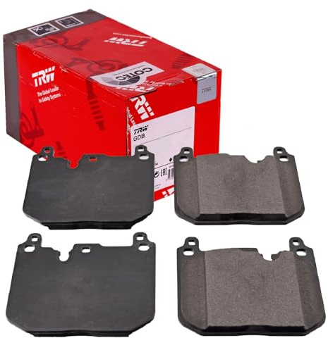 TRW GDB2137 Brake Pad Set of 4 Compatible for Mini Mini/Cooper (F56) 2013 - Front Axle and Other Vehicles