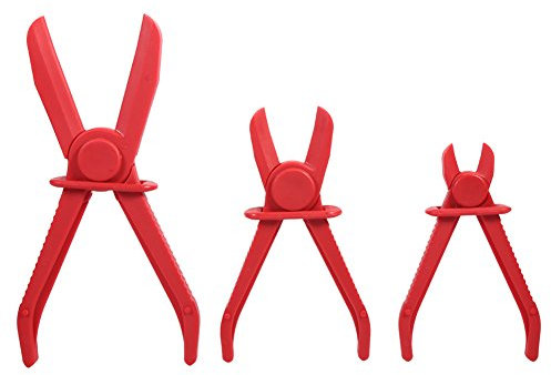 VEGBY Automobile Motorcycle Brake Fuel Plier Clamp Plier Hands Free Tool (set Of 3)