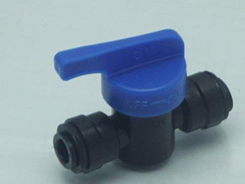 10mm Shut Off Valve for Drinking Water or Water Fed Pole, Isolating Tap 10mm Push