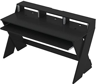 Glorious Sound Desk Pro Black Tavolo da Studio Nero Professionale