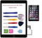 NewHail Für 2017 iPad 5 Glas Touch Screen Digitizer Ersatz Kit Schwarz A1822, A1823 mit Home Button Flex, Klebeband, Displayschutzfolie, Bedienungsanleitung und Reparaturwerkzeugset
