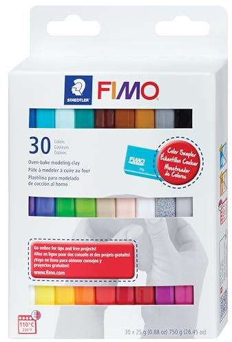 Fimo Professional Soft Polymer Clay 30/Pkg-