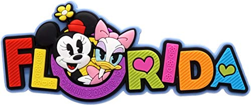 Minnie & Daisy Florida Soft Touch PVC-Magnet