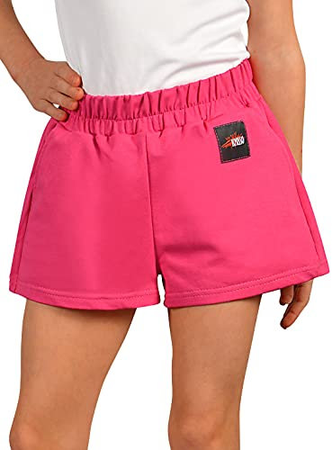 BEZLIT Kinder Mädchen Shorts Hot Pants Kurze Hose 30337 Pink 116/122