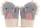 Volicph Baby Winter Handschuhe Kinder Winter Warme Gestrickte Fäustlinge Cartoon Fausthandschuh Halshandschuhe Warme Strickhandschuhe für Mädchen Jungen