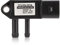 DPF-Drucksensor, DPF-Differenzdrucksensor 3-poliger Stecker 076906051A Ersatz für A3 S4 S6 Partikelfilter