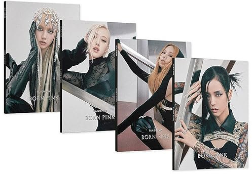 (DIGIPACK.) BLACKPINK BORN PINK 2nd Album ( JISOO + JENNIE + ROSE + LISA - 4 Ver Full Set. ) K-POP SEALED