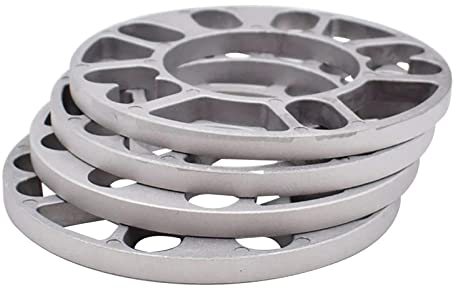 Rad Distanzscheiben Spacer 4Stk Radabstandshalter Unterlegscheiben Platte, 4 Löcher 5 Löcher 6 Löcher Universal Distanzscheiben, Verbreiterte Spurverbreiterung 5/8/10mm Dicke (10mm)