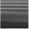 Ikea SCHOTTIS Block-Out-Plissee, 100 x 190 cm, Dunkelgrau, Grau