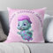 Bibble Beliefs Happiness Kissenbezug für Wohnzimmer, Sofa, 45 x 45 cm
