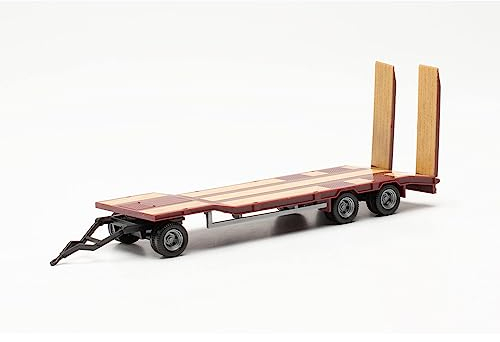 herpa 076135-007 Zubehör Goldhofer TU3 Anhänger, 1 STK. im Maßstab 1:87, Miniatur Modell, Kunststoff Miniaturmodell