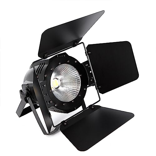 200W LED Par Bühnenbeleuchtung 2 in 1 Bühnenlicht Strahler COB Außen Spot Licht Scheinwerfer Spot Licht DMX,Sound, Auto Filmstütze