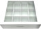 Große Premium Line Teebox - für den geschäftlichen Einsatz im Büro, Konferenzraum oder Kantine - 12 Fach - Weiß matt - 31,5 x 28 cm