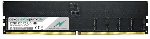 dekoelektropunktde 32GB RAM Speicher passend für ASUS TUF Gaming X670E-Plus WiFi (90MB1BK0-M0EAY0) DDR5 UDIMM PC5