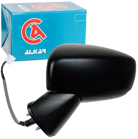 ALKAR Außenspiegel 6125076 links, Betriebsart: elektrisch, konvex | Kompatibel mit: SUZUKI IGNIS III