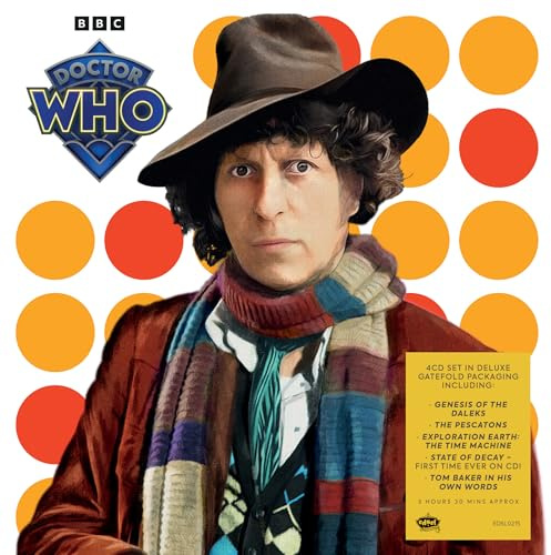Doctor Who: The Tom Baker Collection 4CD Deluxe Gatefold Packaging