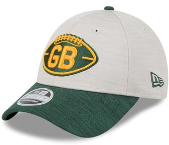 New Era Men's NFL Sideline 9Forty Stretch Snap Green Bay Packers One Size Fits Most