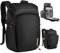 K&F Concept Kamerarucksack, Fotorucksack für Fotografen, Kamerarucksack mit 16Zoll-Laptopfach, kompatibel für Canon/Nikon/Sony/DJI Mavic Drone (Alpha Rucksack 25L)