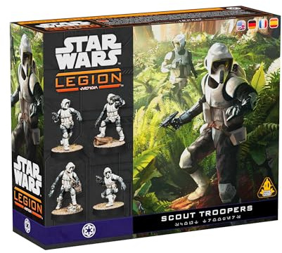 Atomic Mass Games | Star Wars Legion: Scout Troopers | Miniatures Board Game | Ages 14+ | 2 Players | 90+ Minutes Playing Time