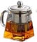Cuperinox-Tetera de Cristal con Infusor para Té e Infusiones, Resistente al Calor y Compatible con Microondas ** - Infusion Prestige Collection (750 ml)