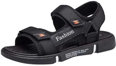 Sandales Homme Sandale Spartiate Claquette Confortable Chaussures Orthopédiques De Sport Pieds Nus Sandalette Pantoufle Ete Chaussure Pantoufles Cuir Medicale Noir Trekking Chausson Marche