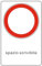 M-ITALY CARTELLO SEGNALETICO - DIVIETO DI TRANSITO CON SPAZIO NEUTRO SCRIVIBILE - Adesivo Extra Resistente, Pannello in Forex, Pannello In Alluminio (Adesivo, 30x42 cm)