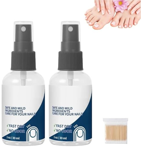 Blinzador Pilz-Spray, Blinzador Nägel, antimykotisches Spray, Tiefenreparatur und natürliche Inhaltsstoffe, Pilz-Nagelbehandlung für Zehennägel, extra stark, hält die Füße den ganzen Tag frisch und