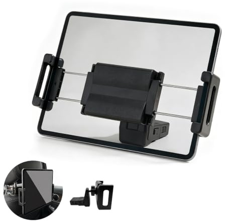 JIXLOUR Tablet & Handy Halterung für BMW X3 X5 X6 I20 G05 G06 G45 G60 G61 G70 - Robuster Halter mit Stabiler Befestigung, Ideal für Navigation & Unterwegs im Auto