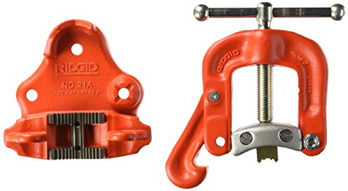 RIDGID 40080 Morsa a telaio ribaltabile da banco modello 21A, morsa per tubi da 3 mm a 50