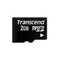 Transcend Carte m?Moire Flash - 2 Go - microSD