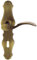 HOPPE Langschildgarnitur Weimar M112SLN/2007 MS F73 OB 72mm DIN L/R