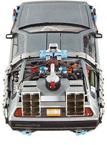 Elite Cult Classics Back To The Future Time Machine Delorean with Extras and Mr. Fusion 1/18 by Hotwheels BCJ97 by Hot Wheels