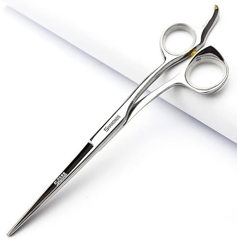 5.5/6-Zoll professionelle Friseurschere, super scharfe Friseurschere, Friseur/Familienschere für Haarschnitt, stabiles Gefühl (6-Zoll-Schneideschere-B)
