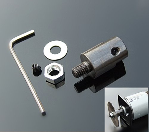Winwill Adattatore per coclea di giunzione della lama del sega del motorino dell'albero motore 8mm