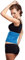 LOREY Atmungsaktive Rückenbandage für Frauen und Männer, Verstellbare Rückenstütze aus Neopren, Nierengurt für Sport, Fitness und Arbeit, Lumbalbandage, Rückenstützgürtel in Größe XXL, Blau
