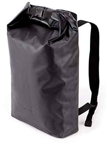 A-LAB • Model B • Wasserdichter Fahrradrucksack • Messenger Backpack • Kurierrucksack aus robuster LKW Plane (25 l) mit extra Hülle für 15“ Laptop • Wasserdichter Rolltop • Designed in Berlin