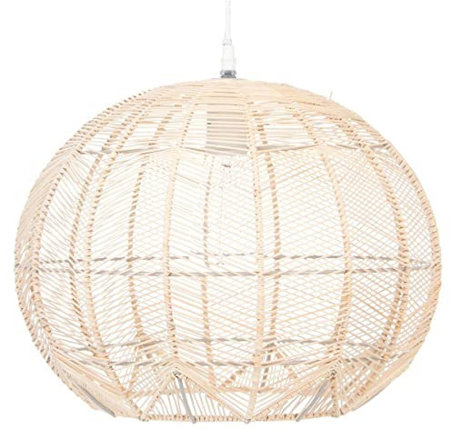 Atmosphera Hängeleuchte Kita, Rattan, D38 cm