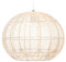 Atmosphera Hängeleuchte Kita, Rattan, D38 cm