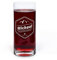 printplanet® Graviertes Glas - Leonardo® Trinkglas mit Gravur (mit Name oder Text personalisiert) - Design Mountain