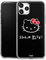 Slim Case extra dünn kompatibel mit Apple iPhone 11 Pro Silikon Handyhülle transparent Hülle Kawaii Fanartikel Hello Kitty